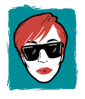 Luba Sasowski Sticker by Bryght