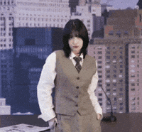 Momo Serving Face GIF