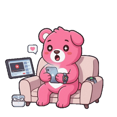 Social Media Wow Sticker by BEARISH