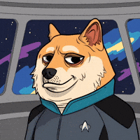 To Boldly Go Star Trek GIF by Doge Pound