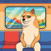 Shiba Inu Illustration GIF by Doge Pound