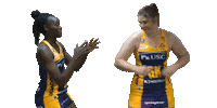 Netball Sclightning Sticker by Sunshine Coast Lightning