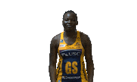 Netball Sclightning Sticker by Sunshine Coast Lightning
