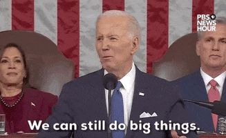 Joe Biden GIF by PBS NewsHour