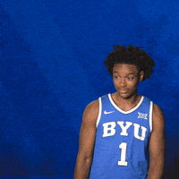 Byu Basketball Surprise GIF by BYU Cougars