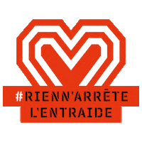 Centraide coeur merci aide communaute Sticker