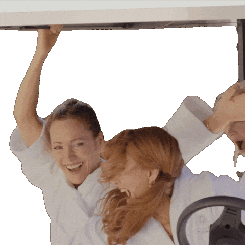 Driving Anna Faris Sticker by Black Bear Pics
