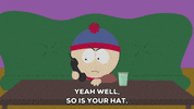 stan marsh phone GIF by South Park 