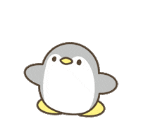 Penguin Tiki Sticker