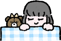 enpitsu anime girl kawaii sleep Sticker