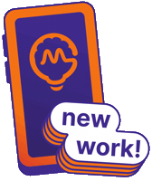 Mindgrub launch baltimore new work app design Sticker