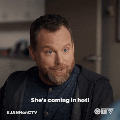 coming in hot jann arden GIF by CTV