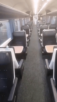 Empty Carriages Seen on Intercity Train as UK Services Set to Be Stripped Back
