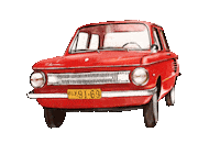 Car Retrocar Sticker