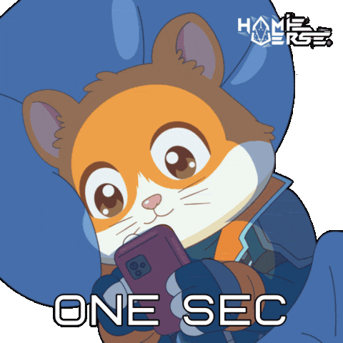 Hold On Waiting GIF by Hamieverse