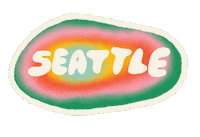 West Coast Washington Sticker by Lindsay Arakawa