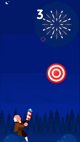 ReadyGames giphyupload fireworks 4th of july ready games GIF