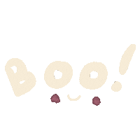 Ghost Boo Sticker