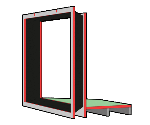 Frame Stage Sticker by Space beyond the Gram