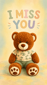 Miss You Love GIF