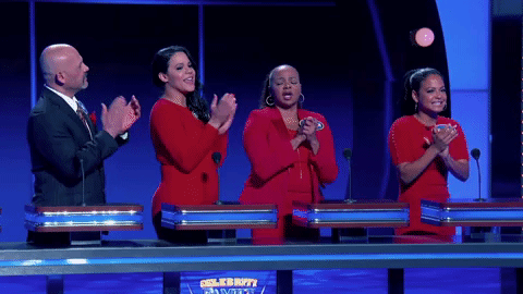 celebrate celebrity family feud GIF by ABC Network