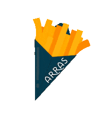 ArrasPaysDartoisTourisme frites arras cdmdlf championnat du monde de la frite Sticker
