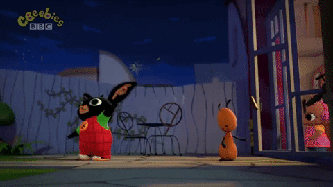 Excited Happy New Year GIF by CBeebies HQ