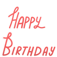 Happy Birthday Love Sticker