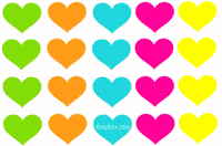 Pretty Things Hearts GIF