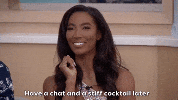 Chat And Stiff Cocktail