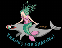 Mermaid Dressup GIF by DenGodaFen