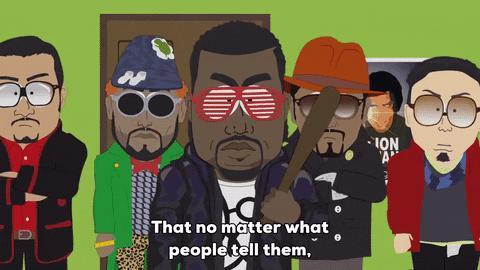 accept kanye west GIF by South Park 