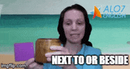 next to total physical response GIF by ALO7.com