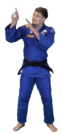 Clickhere Sticker by Judo Austria
