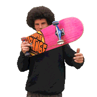 skate skateboard Sticker by Super Orange Skateboarding