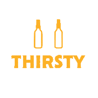 thirstybeershop logo beer cheers drinking Sticker