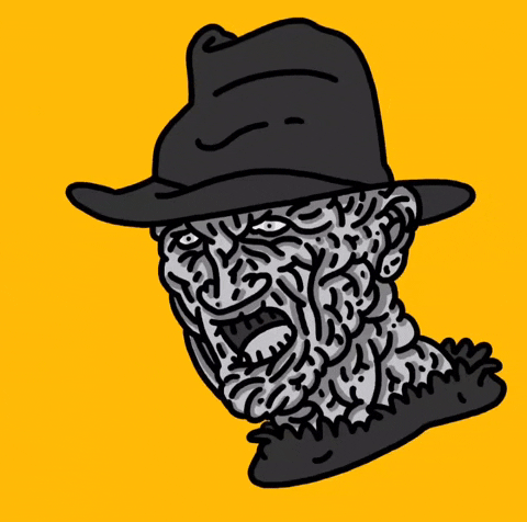 Halloween Illustration GIF by MŰV Projekt