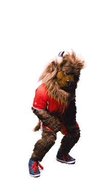 Bison Happy Dance Sticker by Utah Tech University