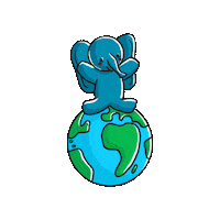 World Earth Sticker by Dramblys