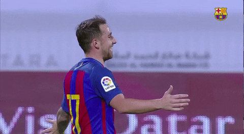 Paco Alcacer Barca GIF by FC Barcelona