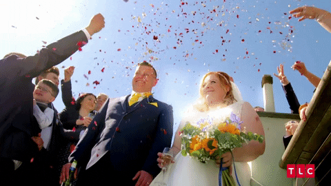 Just Married Wedding GIF by TLC Europe