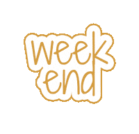 Weekend Sticker by popandpartners