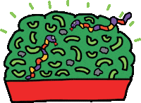 Mac And Cheese Halloween Sticker by Little, Brown Young Readers