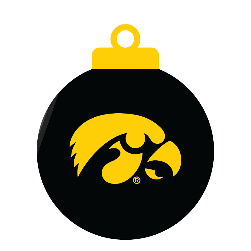 christmas hawkeyechristmas Sticker by University of Iowa