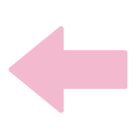 this way pink Sticker by Pusheen