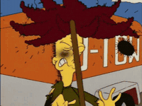 Sideshow Bob Rake GIF by The Simpsons