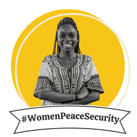 Women Peace Sticker by UN Peacekeeping
