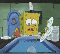 Work Hard Clean Up GIF
