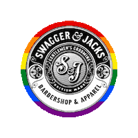 swaggerandjacks barber barbershop norwich swagger and jacks Sticker