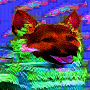 Good Boy Glitch GIF by davidvnun